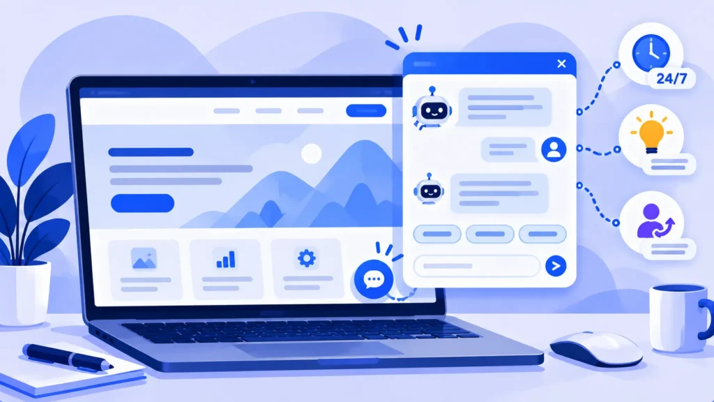 Automatización de chat de sitios web: cómo agregar un chatbot de IA a su sitio web (guía 2026)