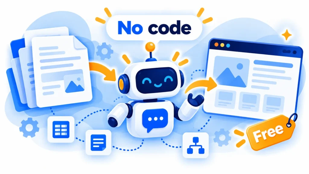 How to Build a Simple AI Chatbot for Free (No Code)