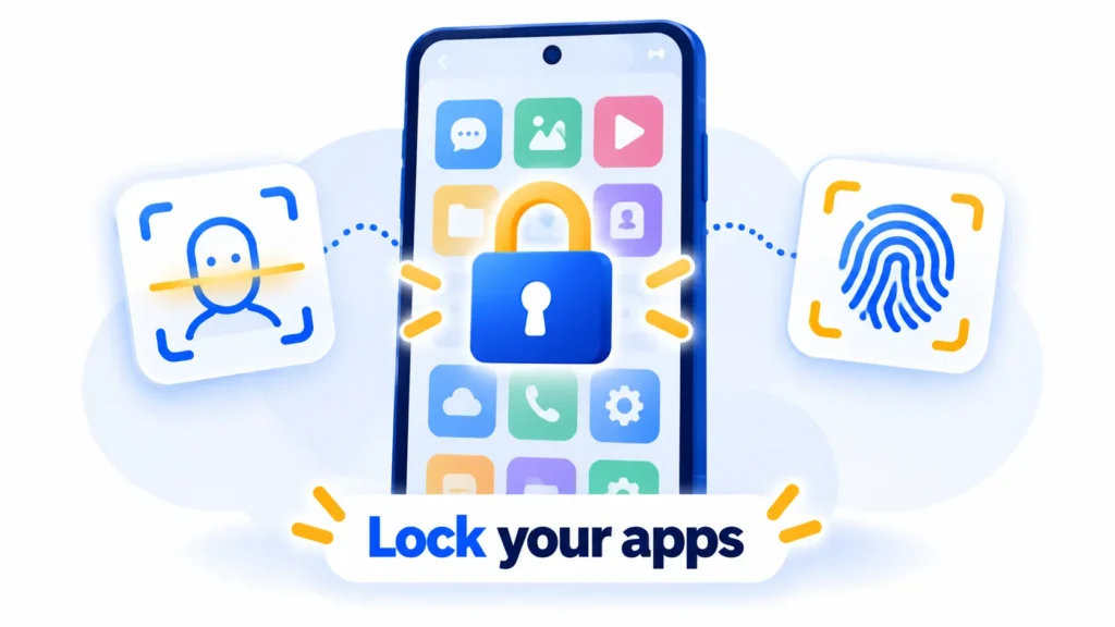 How to Lock Apps on iPhone and Android (Face ID, Fingerprint or PIN)