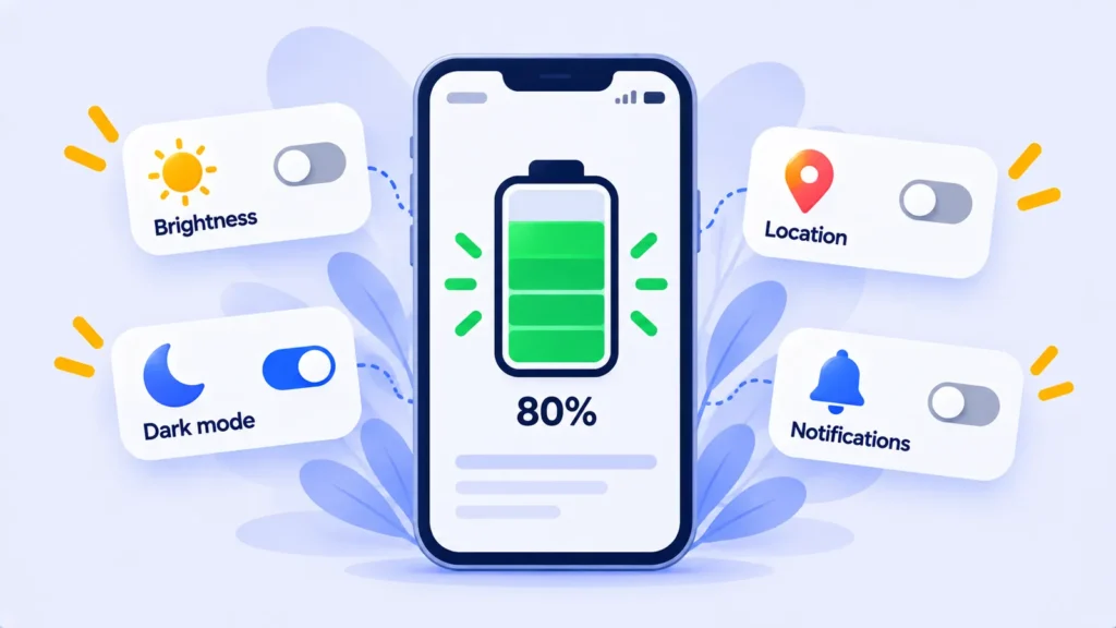 10 Simple Phone Settings That Quietly Save Battery